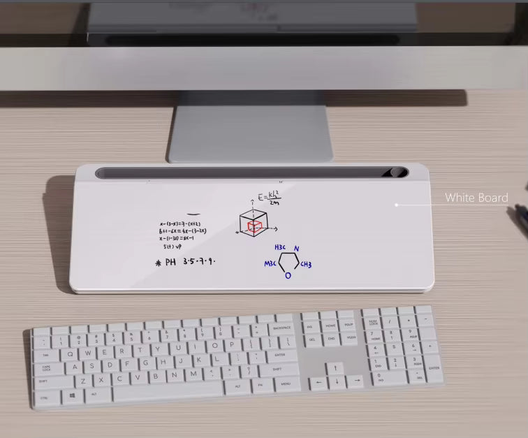 Desktop Whiteboard & Storage by DailyGoods
