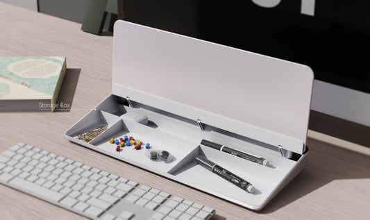 Desktop Whiteboard & Storage by DailyGoods