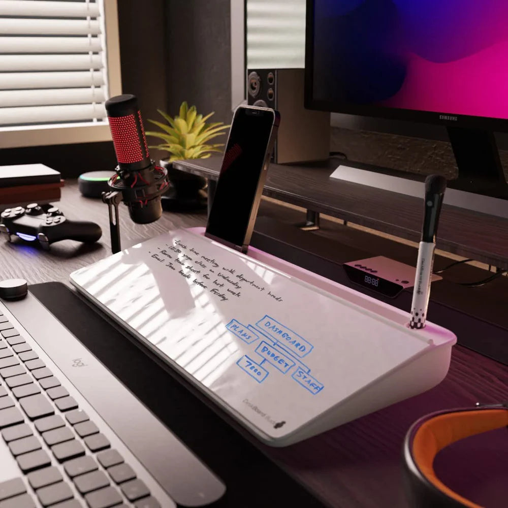 Desktop Whiteboard & Storage by DailyGoods